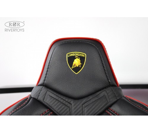 Детский электромобиль Lamborghini Aventador SV (M777MM) розовый
