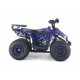 Детский квадроцикл LEON 49CC синий спайдер