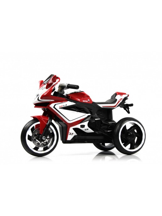 Детский электромотоцикл K222AM красный