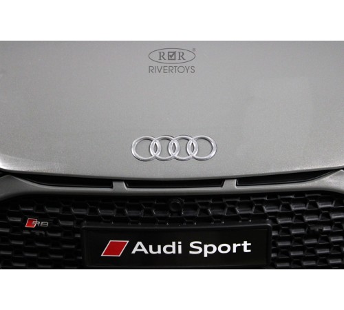 Детский электромобиль AUDI R8 (M333MM) серый Детский электромобиль AUDI R8 (M333MM) серый