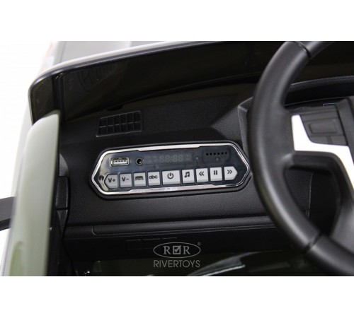 Детский электромобиль Toyota Land Cruiser 200 (JJ2022) зеленый глянец