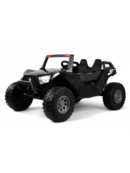 Детский электромобиль A707AA LUX 4WD черный карбон