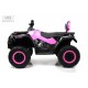 Детский электроквадроцикл T001TT 4WD розовый