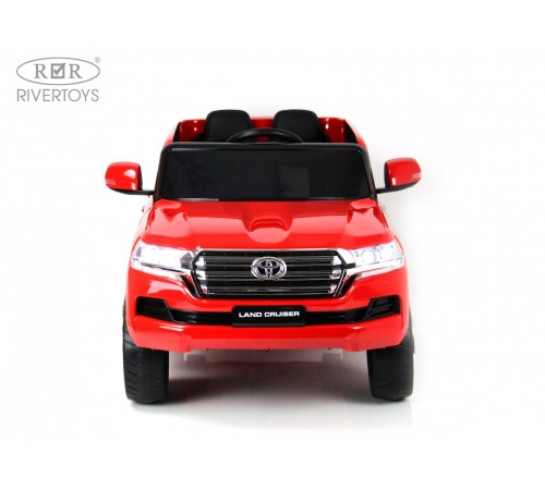 Детский электромобиль Toyota Land Cruiser 200 (JJ2022) красный глянец Детский электромобиль Toyota Land Cruiser 200 (JJ2022) красный глянец