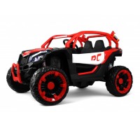 Детский электромобиль X707XX черно-красный