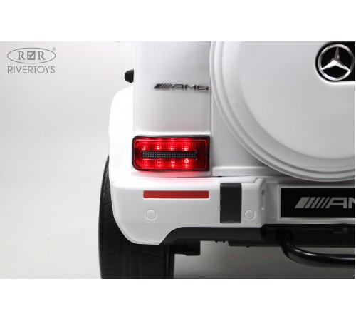 Детский электромобиль Mercedes-Benz G63 4WD (K999KK) белый