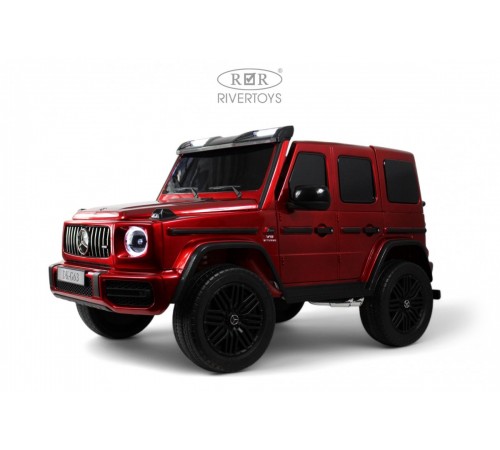 Детский электромобиль Mercedes Benz G63 Y777YY красный глянец Детский электромобиль Mercedes Benz G63 Y777YY красный глянец
