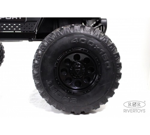 Детский электромобиль Jeep A222AA черный