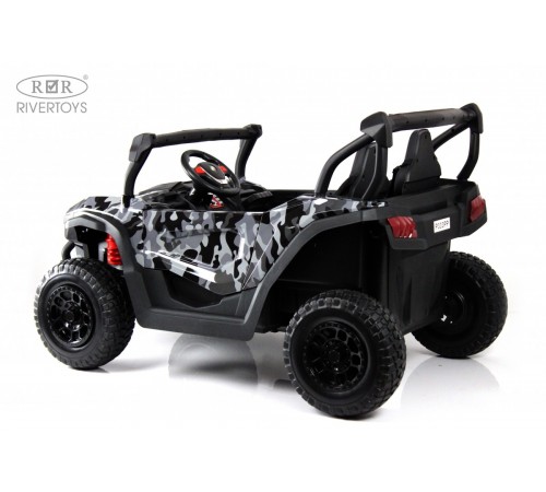 Детский электромобиль P333PP (Buggy) серый камуфляж Детский электромобиль P333PP (Buggy) серый камуфляж