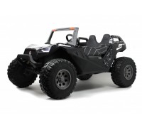 Детский электромобиль BAGGY, двухместный 4WD (нагрузка 100 кг.) - A707AA черный Spider