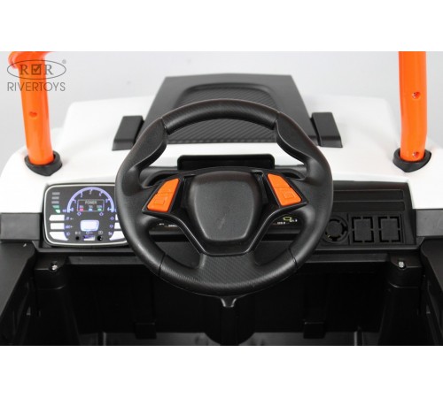 Детский электромобиль F888FF-A 4WD оранжевый