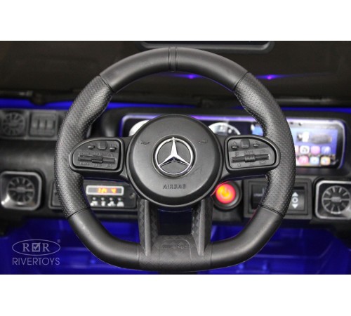Детский электромобиль Mercedes-Benz G63 4WD (K999KK) синий глянец