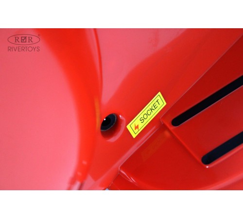 Детский электроскутер VESPA (M888MM) красный