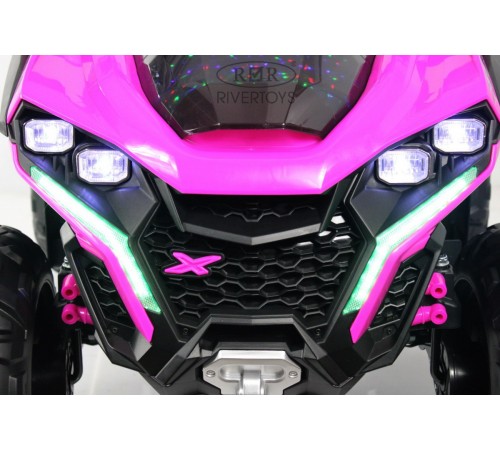 Детский электромобиль Z888VO розовый