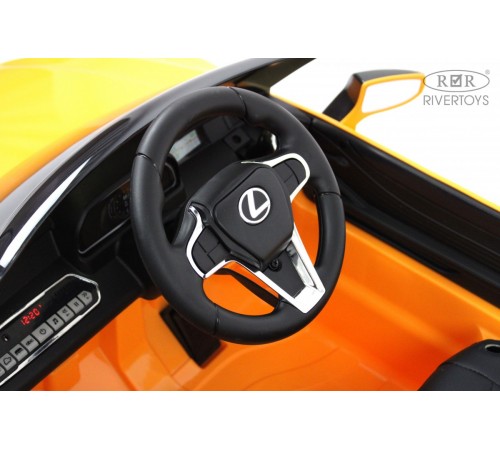 Детский электромобиль Lexus LC 500 (JE1618) желтый