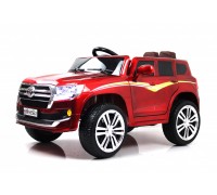 Детский электромобиль Toyota Land Cruiser М555БХ красный глянец