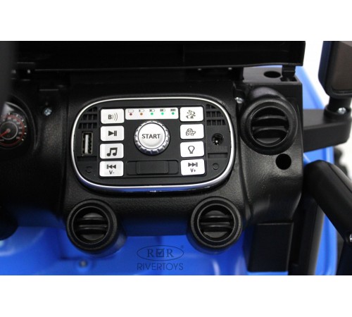 Детский электромобиль T222TT 4WD синий