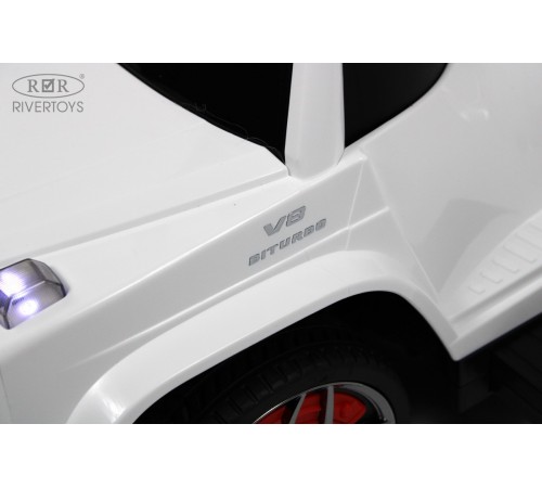 Детский толокар Mercedes-Benz GL63 (Z001ZZ-B) белый бриллиант