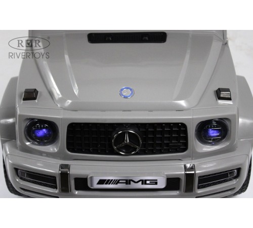 Детский электромобиль Mercedes-AMG G63 4WD (G333GG) серый