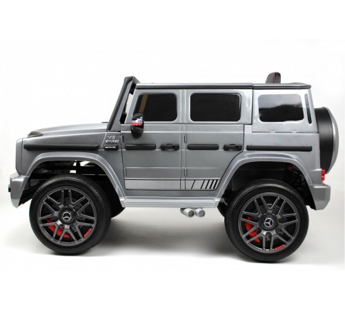 Детский электромобиль Mercedes-Benz G63 4WD (K999KK) серый глянец