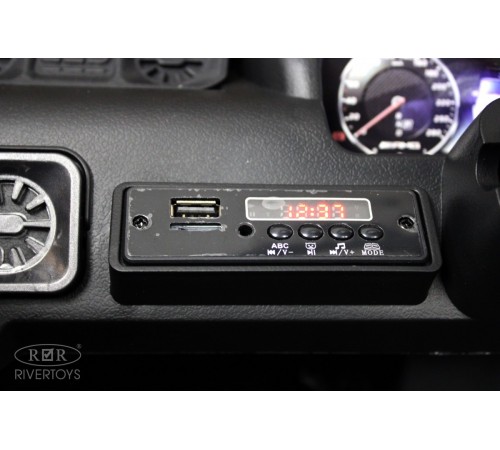 Детский электромобиль Mercedes-Benz G63 4WD (K999KK) черный глянец