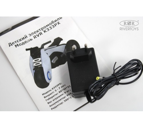 Детский электромобиль K333PX черный