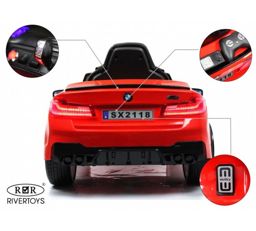 Детский электромобиль BMW M5 (A555MP) красный Детский электромобиль BMW M5 (A555MP) красный
