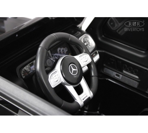 Детский электромобиль AMG G63 (S307) черный глянец Детский электромобиль AMG G63 (S307) черный глянец