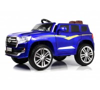 Детский электромобиль Toyota Land Cruiser М555БХ синий глянец