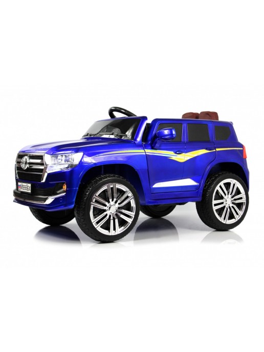Детский электромобиль Toyota Land Cruiser М555БХ синий глянец