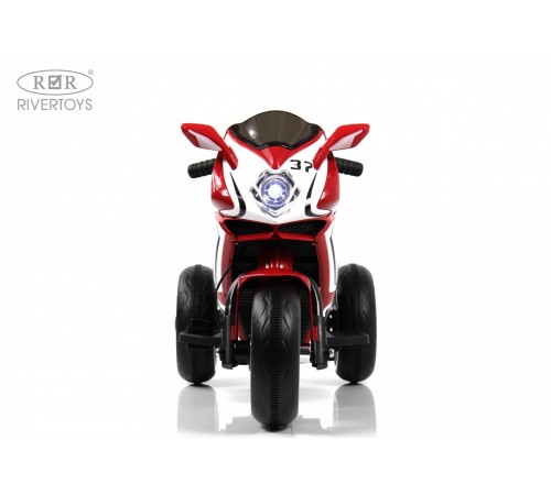 Детский электромотоцикл K222AM красный