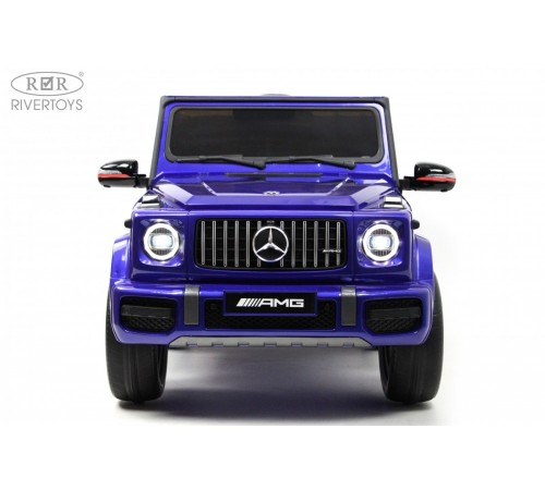Детский электромобиль Mercedes-Benz G63 4WD (K999KK) синий глянец
