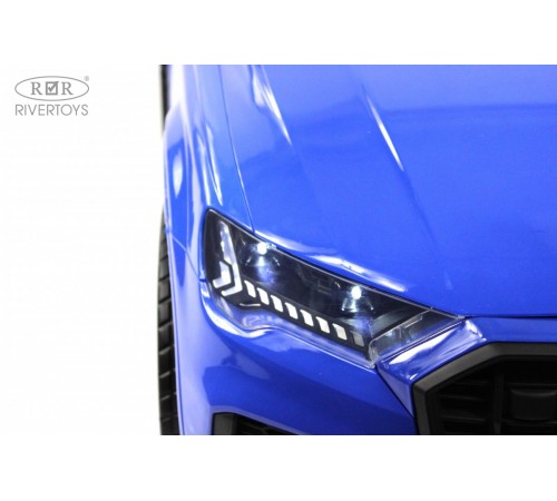 Детский электромобиль AUDI Q7 (HL678) синий глянец Детский электромобиль AUDI Q7 (HL678) синий глянец