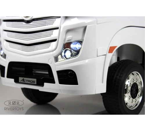 Детский электромобиль Mercedes-Benz Actros 4WD (HL358) белый Детский электромобиль Mercedes-Benz Actros 4WD (HL358) белый