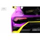 Детский электромобиль Lamborghini Huracán STO (E888EE) желто-фиолетовый