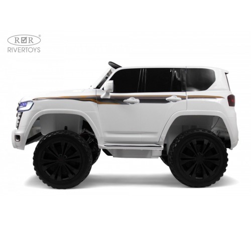Детский электромобиль Toyota Land Cruiser 300 L999LL белый