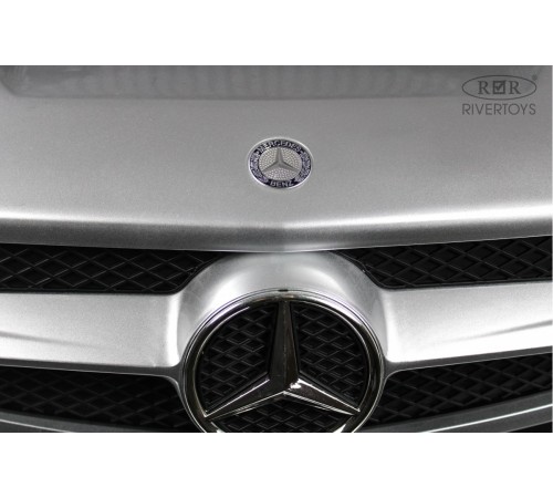 Детский электромобиль Mercedes-Benz Unimog Concept (P555BP) серебристый глянец