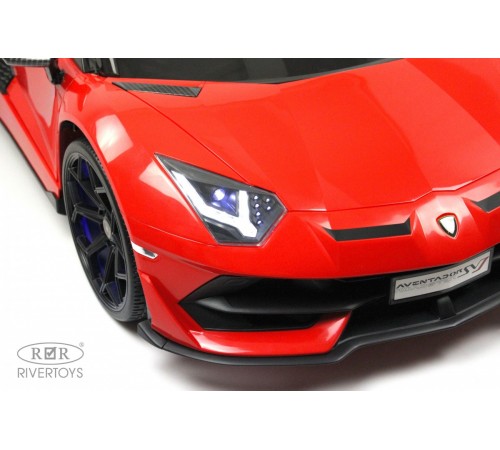 Детский электромобиль Lamborghini Aventador SVJ (A111MP) красный Детский электромобиль Lamborghini Aventador SVJ (A111MP) красный