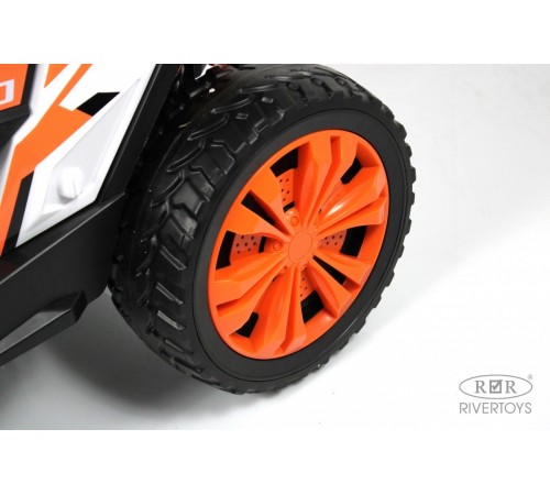 Детский электромобиль F888FF 4WD оранжевый