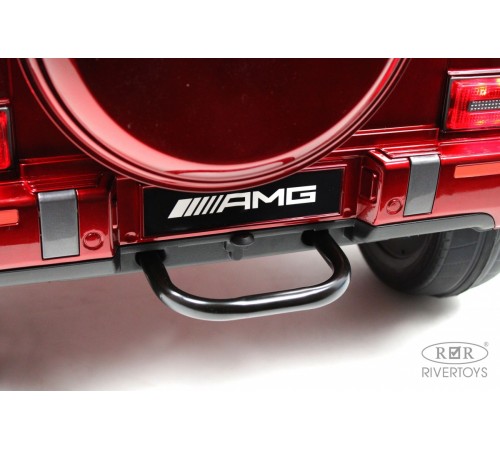 Детский электромобиль Mercedes-Benz G63 (K999KK) вишневый глянец