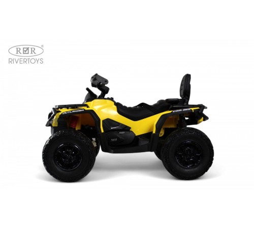 Детский электроквадроцикл BRP Can-Am Outlander (Y888YY) желтый Детский электроквадроцикл BRP Can-Am Outlander (Y888YY) желтый
