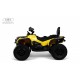 Детский электроквадроцикл BRP Can-Am Outlander (Y888YY) желтый