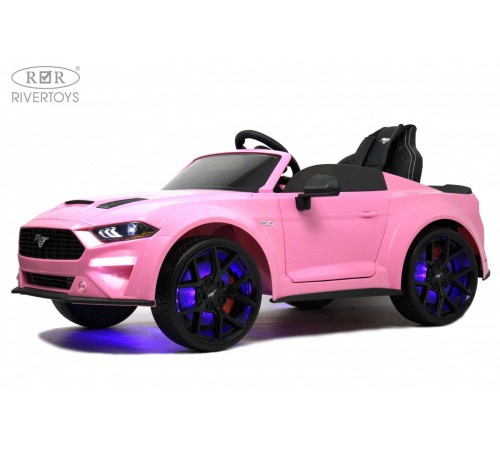 Детский электромобиль Ford Mustang GT (A222MP) розовый