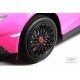 Детский электромобиль Lamborghini Aventador SV (M777MM) розовый