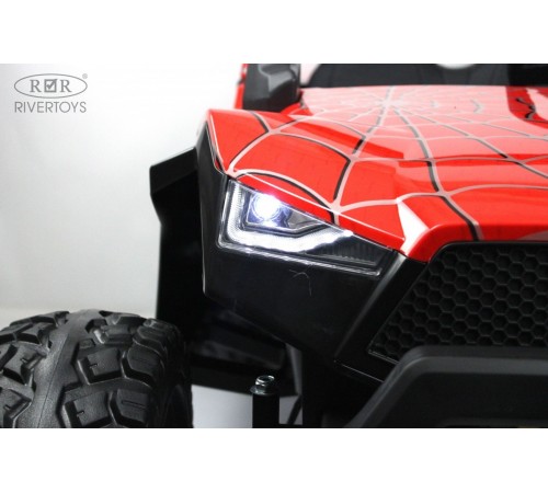 Детский электромобиль A707AA LUX 4WD красный Spider Детский электромобиль A707AA LUX 4WD красный Spider