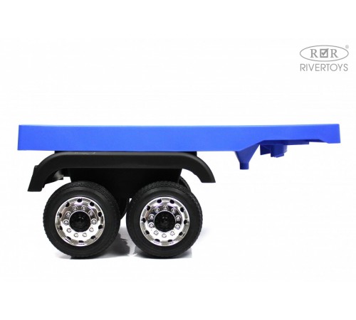 Прицеп для Mercedes-Benz Actros 4WD (HL358) синий Прицеп для Mercedes-Benz Actros 4WD (HL358) синий