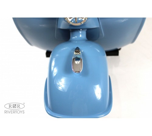 Детский электроскутер VESPA (M888MM) синий