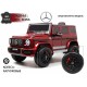 Детский электромобиль Mercedes-Benz G63 (K999KK) вишневый глянец