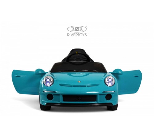 Детский электромобиль Porsche 911 RUF (A444AA) синий Детский электромобиль Porsche 911 RUF (A444AA) синий