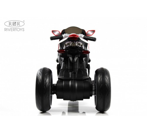 Детский электромотоцикл K222AM красный